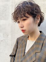 ソイ 下北沢(soi)&nbsp;ウェーブパーマのマッシュショートスタイル