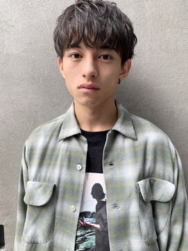 フィフス(fifth) ◇王道束感ショート マッシュパーマ 黒髪◇