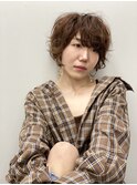 ゆるふわショートボブ