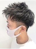 アップバングスタイル