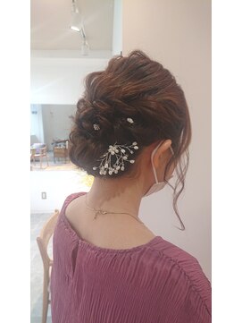 ユール(JUHL) お呼ばれシニヨンセット＊