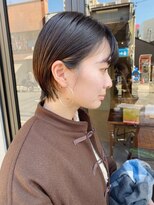 ヘアー アイス ルーチェ(HAIR ICI LUCE) ブリーチ☆ショートボブ&インナーカラー&ショートヘア/担当山中