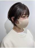 ばっさりイメチェンショート。
