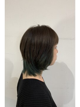 ヘアートラム(HAIR TRAm.) ウルフインナーカラー