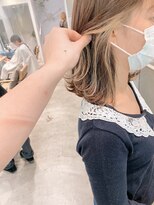 フィルムス 田町芝浦(FILMS)&nbsp;ラベンダーミルクティー/暗めカラー/レイヤーカット/韓国/田町