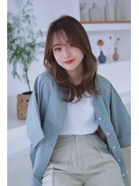 アグ ヘアー ブクシス 貝塚店(Agu hair buxus) 《Agu hair》大人カジュアル♪小顔バングミディ