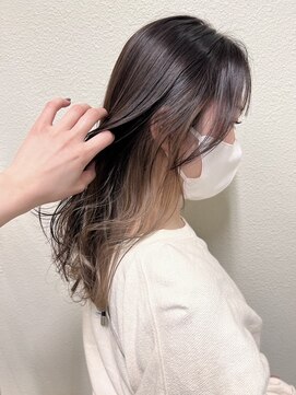 ヘアーアンドメイク シーク 吉祥寺(HAIR&MAKE SeeK) 【seek吉祥寺】ブリーチあり『ホワイトインナーカラー』