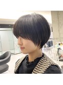 ショートヘアショートカットショートボブマッシュショート前髪