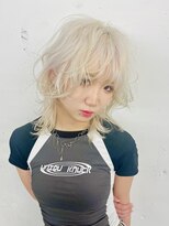 レコ 渋谷(LECO)&nbsp;ホワイトカーリーウルフ