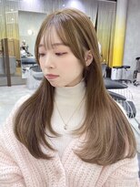 シティ(CITY) くびれレイヤー/レイヤーカット/ワンホンヘア/ベージュ