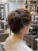 新潟メンズパーマ　新潟波巻き　新潟波巻きパーマ