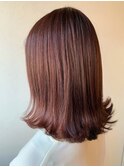ブリーチなしダブルカラーで作るピンクパープルレッド!