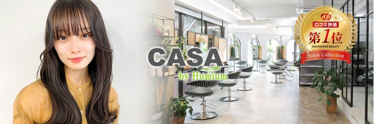カーサ バイ ハミュウ たまプラーザ(CASA by Humium)のサロンヘッダー