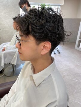 フラッグヘアー 博多駅前店(Flag HAIR) メンズパーマ ツイストスパイラル
