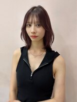 ボタン シブヤ(VOTAN SHIBUYA)&nbsp;韓国ヘア/前髪あり/顔まわりレイヤー/顔まわりカット