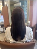 髪質改善ヘアエステストレート