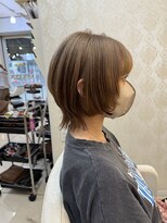 フレア(FLAiR)&nbsp;ブリーチ必須ミルクティーベージュミニウルフ