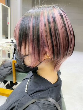 デイズ(days) ひし形ショート アンブレラカラー マッシュボブ