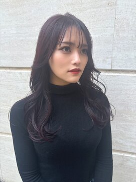 ジルバイジゼル(JILL by GiseL) ワインレッドカラー