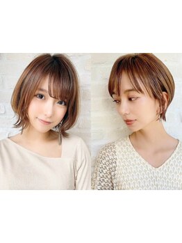 【新宿三丁目】骨格/髪質/クセに合わせて、あなたに似合うショート&ボブスタイルをご提案!スパ付きがお得◎