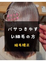シスタ(CISTA) パサつきやすい細毛の方/縮毛矯正