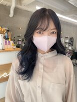 メルシー 福岡天神店(Merci)&nbsp;【Merci☆Nana】韓国っぽいNavyグラデーションカラー♪