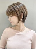 メルティカラー似合わせカットウェーブミディアム縮毛矯正