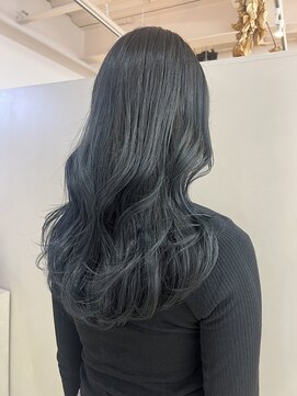 シーバイラヴィズム けやき通り2号店(Sea by LUVISM) ロングレイヤー × ブルーブラック＊