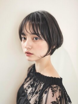 レシピ アリエ(recipe allier)の写真/【姫路/飾磨/英賀保】recipeのショートカットを見て紹介来店多数!360°どこから見ても綺麗なシルエットに♪
