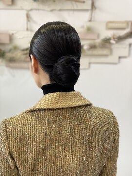 ヘアセットサロンエッジ(Edge) ショートさんのウィッグアレンジ