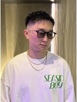 フランクスバーバーリザーブ 人形町店(FRANK’S BARBER RESERVE) ミドルフェードワイルドショートH