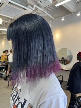 ラック 津田沼(LUCK) ダブルカラーインナーカラーケアブリーチ