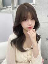 エヌアイ オモテサンドウ(ni omotesando)&nbsp;韓国ヘア/顔周りカット/オリーブベージュ/赤み消し◎ 上野