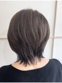 白髪ぼかしハイライト