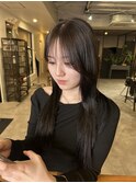髪質改善ストレートツヤツヤロングヘア