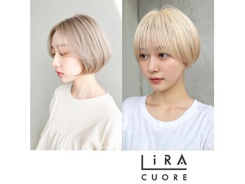 透明感カラー/カット/髪質改善/縮毛矯正/LIRA CUORE三宮/元町