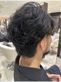 ★シマカズキ★20代30代★銀座★大人の色気!スパイラルパーマ