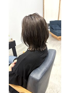 チーク(CHiiK) 白髪ぼかし×グレージュ