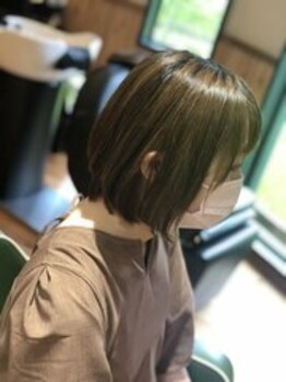 ファーストステップ(FIRST STEP)の写真/髪質やクセを見極めたカットと技術力が人気の秘訣♪一人一人の骨格や髪質に合わせたご提案をいたします！！