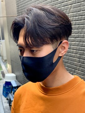 エルマーク 高槻(L-MARK) センターパート/ニュアンスパーマ/ダウンパーマ/men's