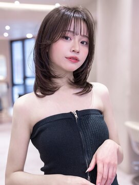 ハバナ 新宿(HAVANA) レイヤーカット/髪質改善/ハッシュカット/ココアベージュ/小顔