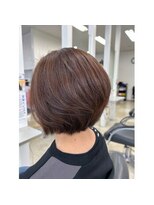 クレスト 時津店&nbsp;フェミニン系コンパクトボブ