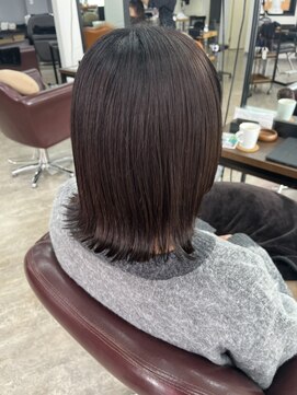 リシャルム 新保店(Re charme) 【ナチュラル可愛い】外はねボブ