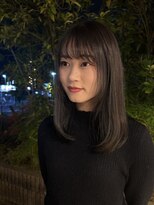 スノッブ ビア ビーチ(Snob VIA Beach)&nbsp;暗髪セミロング