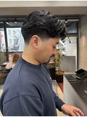 刈り上げセンターパート/テーパーフェード/fade/barber