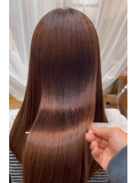 ヘアカフェ コトノハ(hair cafe Kotonoha) 【コトノハ】長崎髪質改善うるツヤ艶感ストレート　酸性縮毛矯正