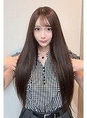 羽エクステで叶える艶感たっぷりの韓国風ロングヘア♪