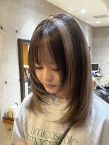 ブロッサム 池袋店(Blossom) レイヤーカット/カチューシャカラー/デザインカラー/池袋