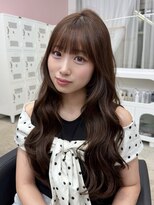クム(kumu)&nbsp;レイヤーカット/韓国ヘア/縮毛矯正/顔周りカット/透明感カラー