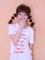 アース コアフュールボーテ 上田店(EARTH coiffure beaute)&nbsp;ぽわっと可愛い、キャンディヘアアレンジ